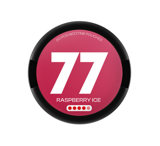 77 Raspberry Ice Extra Strong