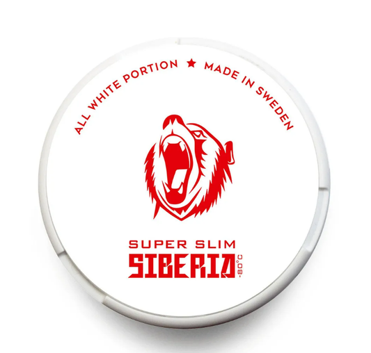 Siberia -80 ℃ All White Super Slim Nicotine