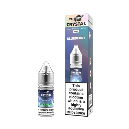 VAPEURS CRYSTAL LIQUIDS Blueberry 10MG