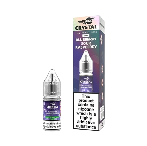 VAPEURS CRYSTAL LIQUIDS Blueberry Sour Raspberry 10MG
