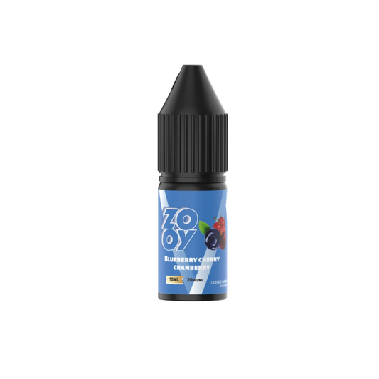 Zooy 10ml Liquid 20MG - BLUEBERRY CHERRY CRANBERRY