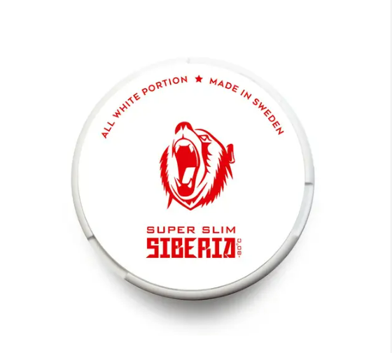 Siberia -80 °C All White Super Slim Nicotine