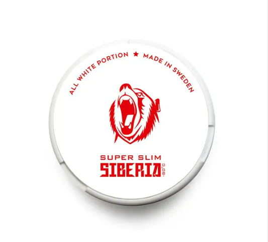 Siberia -80 °C All White Super Slim Nicotine