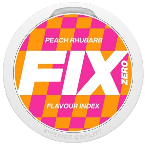 FIX ZERO Peach Rhubarb