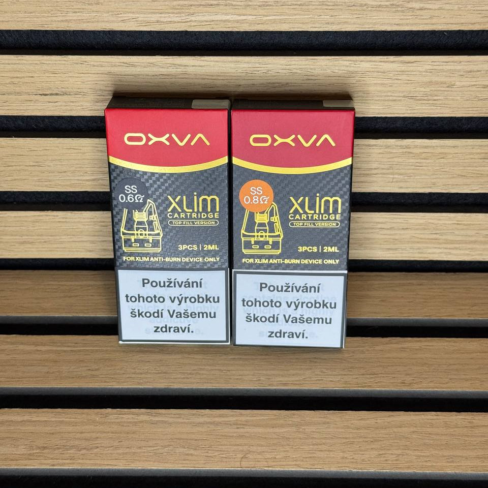OXVA Xlim SS Cartridge 2ml 3Pack